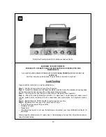 Preview for 16 page of Outback Meteor MT-H4430-3 Assembly And Operating Instructions Manual