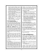 Preview for 20 page of Outback Meteor MT-H4430-3 Assembly And Operating Instructions Manual