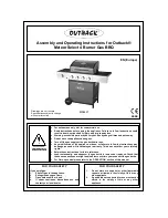 Outback Meteor Select MS4431 Assembly And Operating Instructions Manual предпросмотр