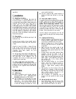 Preview for 18 page of Outback Meteor Select MS4431 Assembly And Operating Instructions Manual