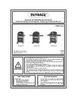 Outback Omega 100 Assembly And Operating Instructions Manual preview