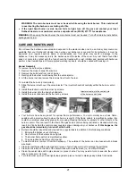 Preview for 21 page of Outback Professional Range Pro 4 Assembly And Operating Instructions Manual