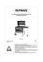 Outback RB-H5060 Assembly And Operating Instructions Manual предпросмотр