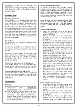 Preview for 16 page of Outback RC4341C Assembly And Operating Instructions Manual