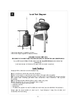 Preview for 9 page of Outback RG47D Assembly And Operating Instructions Manual