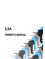Outboards Group 2.2A Owner'S Manual preview