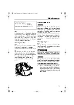 Preview for 79 page of Outboards F2.5 Owner'S Manual