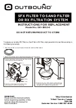 Preview for 1 page of Outbound 081-3852-0 Installation Instructions For Replacement