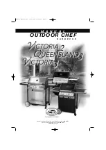 Preview for 1 page of OUTDOOR CHEF Queensland 3B User Manual