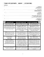 Preview for 2 page of Outdoor Escapes FPW-OE010B Assembly, Use And Care Manual