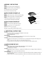 Preview for 6 page of Outdoor Escapes FPW-OE010B Assembly, Use And Care Manual