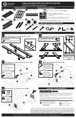 Предварительный просмотр 2 страницы Outdoor Essentials Full Size Wood Picnic Table Assembly Instructions