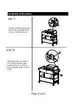 Preview for 17 page of Outdoor Gourmet 157872 Assembly Instructions & User Manual