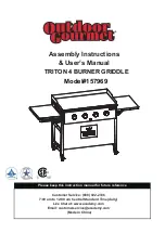 Preview for 1 page of Outdoor Gourmet 157969 Assembly Instructions & User Manual