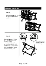 Preview for 14 page of Outdoor Gourmet 157969 Assembly Instructions & User Manual