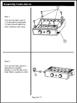 Preview for 9 page of Outdoor Gourmet 158686 Assembly Instructions & User Manual