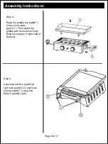 Preview for 10 page of Outdoor Gourmet 158686 Assembly Instructions & User Manual