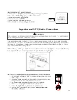 Предварительный просмотр 20 страницы Outdoor Gourmet BQ04022 User Manual