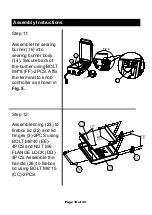 Предварительный просмотр 14 страницы Outdoor Gourmet FSODBG1205 User Manual