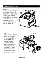 Предварительный просмотр 15 страницы Outdoor Gourmet FSODBG1205 User Manual