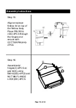 Предварительный просмотр 16 страницы Outdoor Gourmet FSODBG1205 User Manual