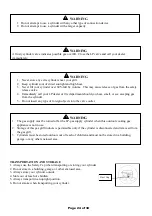 Предварительный просмотр 24 страницы Outdoor Gourmet FSODBG1205 User Manual