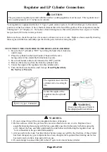 Предварительный просмотр 25 страницы Outdoor Gourmet FSODBG1205 User Manual