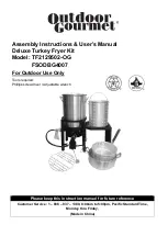 Outdoor Gourmet FSODBG4007 Assembly Instructions & User Manual preview