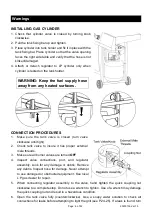 Предварительный просмотр 7 страницы Outdoor Gourmet FSOGBG1106 Assembly Instructions & User Manual