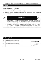 Предварительный просмотр 8 страницы Outdoor Gourmet FSOGBG1106 Assembly Instructions & User Manual