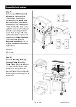 Предварительный просмотр 23 страницы Outdoor Gourmet FSOGBG1106 Assembly Instructions & User Manual