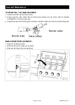 Предварительный просмотр 31 страницы Outdoor Gourmet FSOGBG1106 Assembly Instructions & User Manual