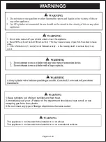 Preview for 5 page of Outdoor Gourmet FSOGBG4302 Assembly Instructions & User Manual