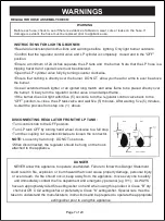 Preview for 8 page of Outdoor Gourmet FSOGBG4302 Assembly Instructions & User Manual