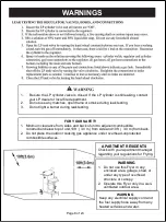 Preview for 9 page of Outdoor Gourmet FSOGBG4302 Assembly Instructions & User Manual