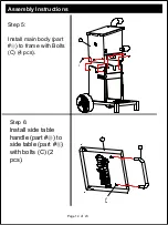 Preview for 15 page of Outdoor Gourmet FSOGBG4302 Assembly Instructions & User Manual