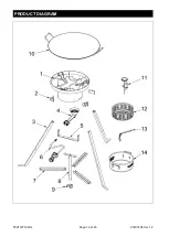 Предварительный просмотр 13 страницы Outdoor Gourmet TF2112712-OG Assembly Instructions & User Manual