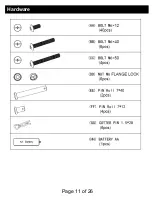 Preview for 11 page of Outdoor Gourmet Triton FSOGBG2200 Assembly Instructions & User Manual