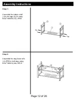 Предварительный просмотр 12 страницы Outdoor Gourmet Triton FSOGBG2200 Assembly Instructions & User Manual