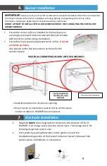 Предварительный просмотр 9 страницы Outdoor GreatRoom Company BC-20-AB Installation Instructions Manual