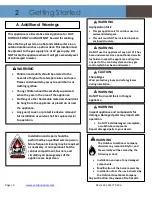 Preview for 6 page of Outdoor GreatRoom Company BCH-1242 User Manual