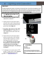 Preview for 16 page of Outdoor GreatRoom Company BCH-1242 User Manual