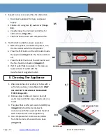 Preview for 23 page of Outdoor GreatRoom Company BCH-1242 User Manual