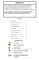 Preview for 2 page of Outdoor GreatRoom Company BRK-20-19 Installation Instructions Manual