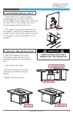 Предварительный просмотр 11 страницы Outdoor GreatRoom Company CAD-1224 Installation Instructions Manual