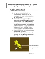 Preview for 14 page of Outdoor GreatRoom Company CM-48-DIN-K Installation Instructions Manual