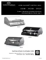 Outdoor GreatRoom Company Cook Number CNE20 Owner'S Operating Instruction Manual preview