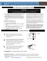 Preview for 13 page of Outdoor GreatRoom Company Crystal Fire Wave Series Manual