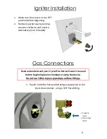 Предварительный просмотр 6 страницы Outdoor GreatRoom Company CV-30 Installation Manual