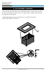 Preview for 8 page of Outdoor GreatRoom Company DAR-1224-EBG-K Manual